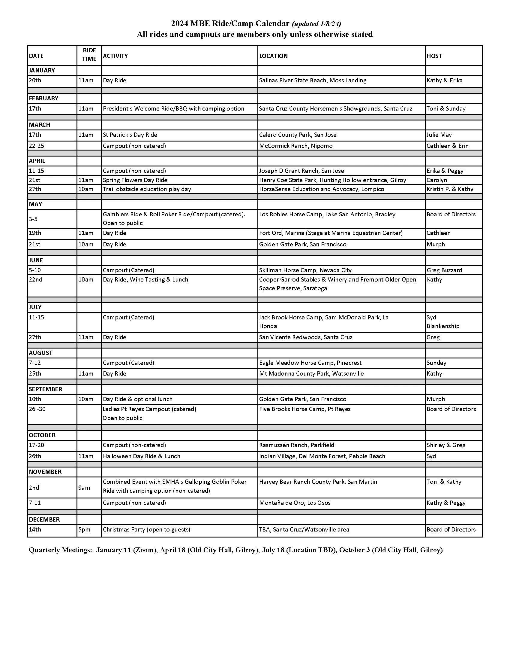 calendar